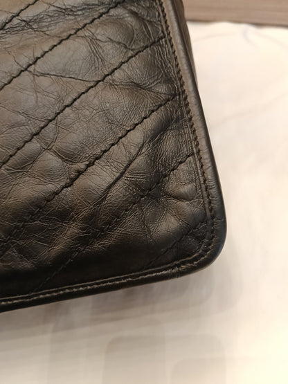 YsL Niki Medium Calfskin Black RHW 2018