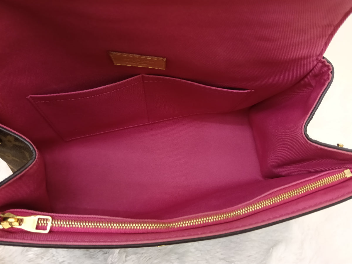 LV Clunny BB Monogram Fuchsia Safran 2017