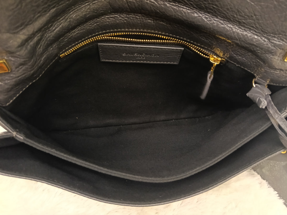 Balenciaga Envelope Clutch Giant Gris GHW 2015