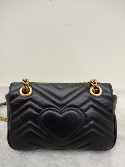 Gucci Marmont Mini Black GHW