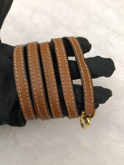 Loewe Puzzle Mini Grained Caramel GHW 2020
