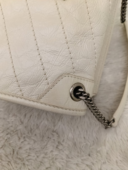 YsL Niki Baby Calfskin Ivory RHW 2022