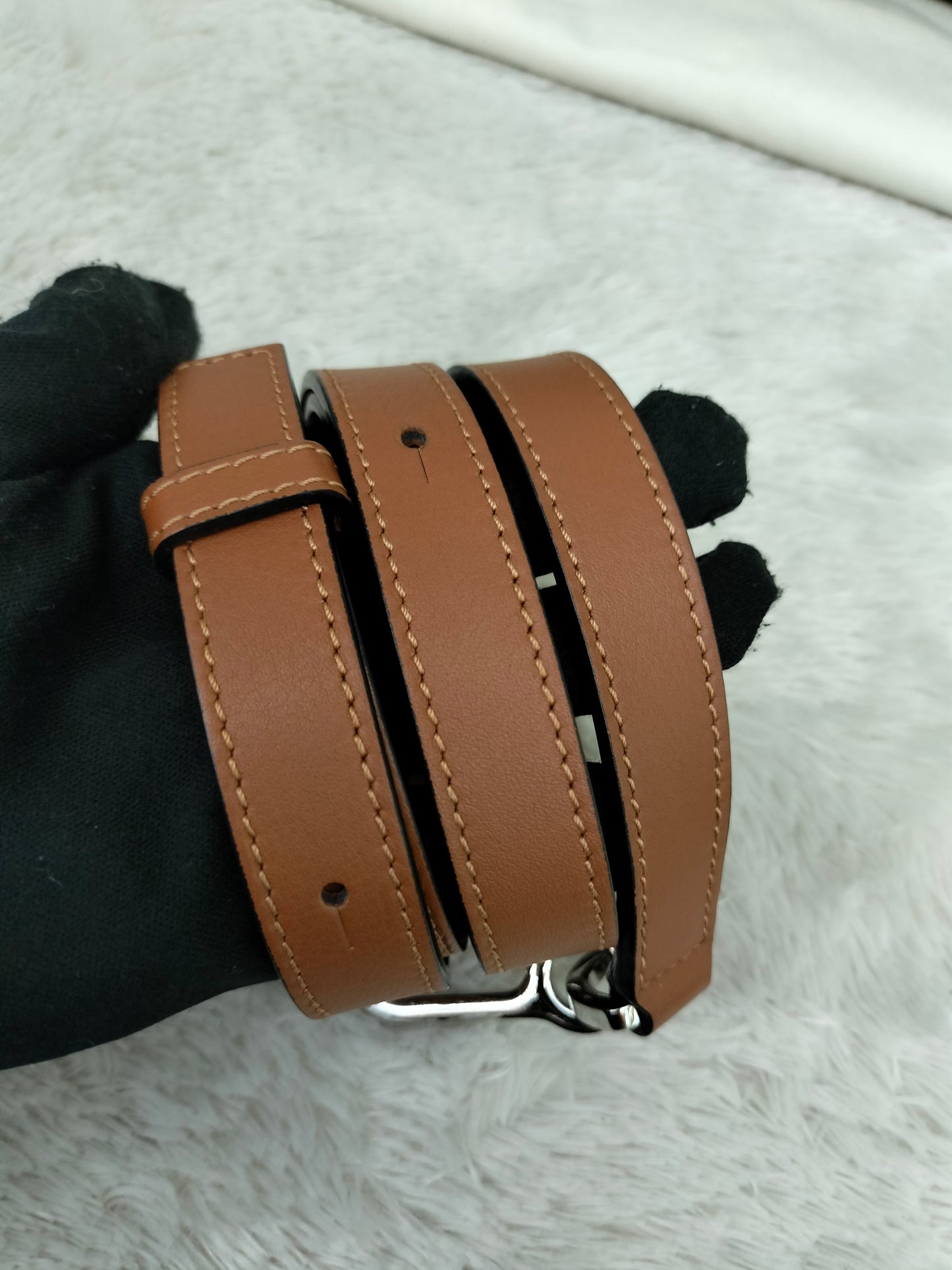 Loewe Puzzle Small Craft Calfskin Black Tan SHW 2020