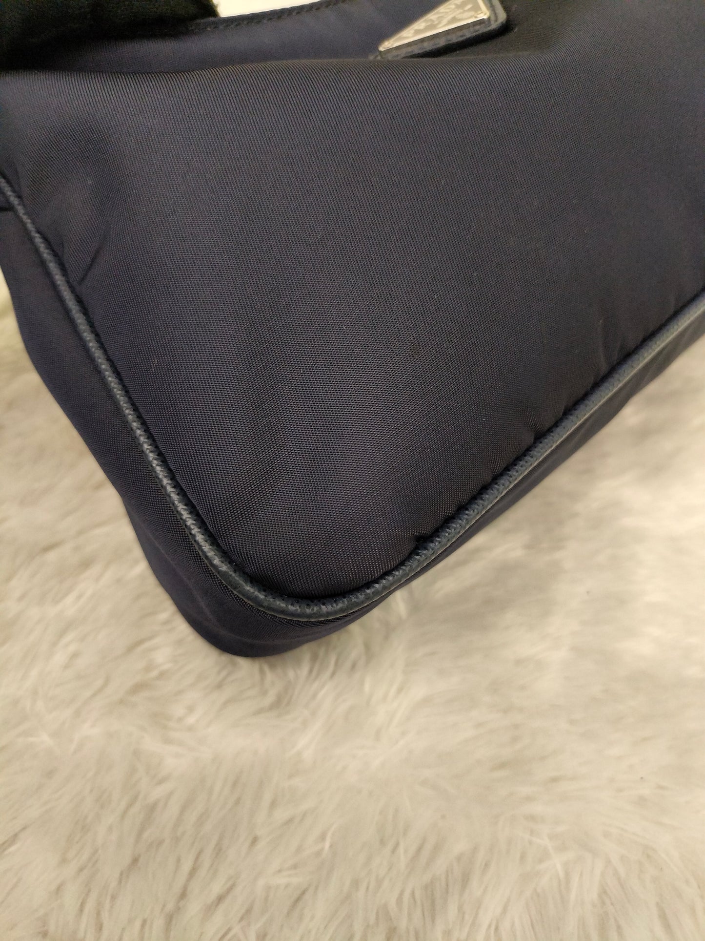 Prada Multi Pochette Re Edition Nylon Navy SHW