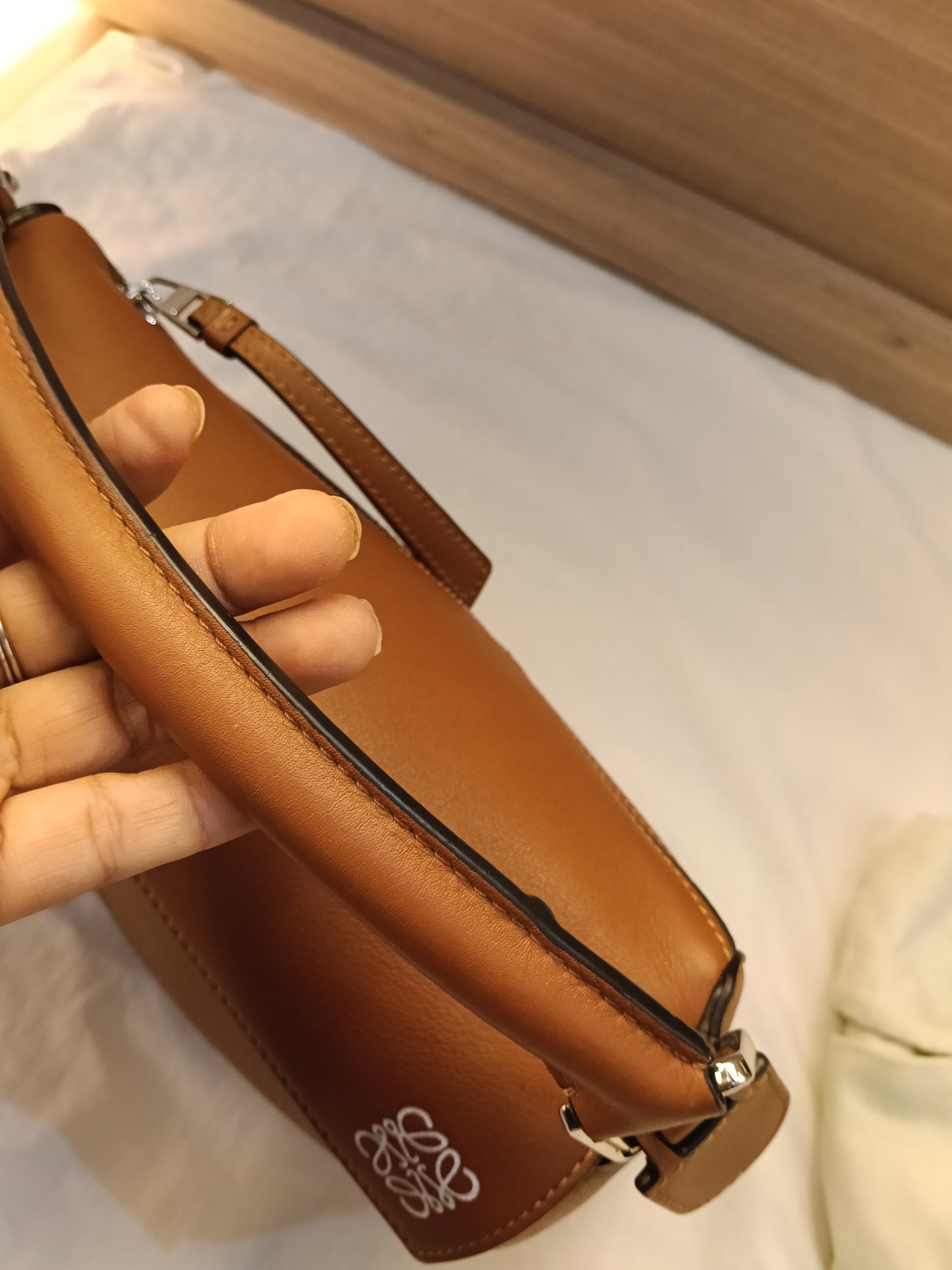 Loewe Puzzle Small Tan SHW 2020