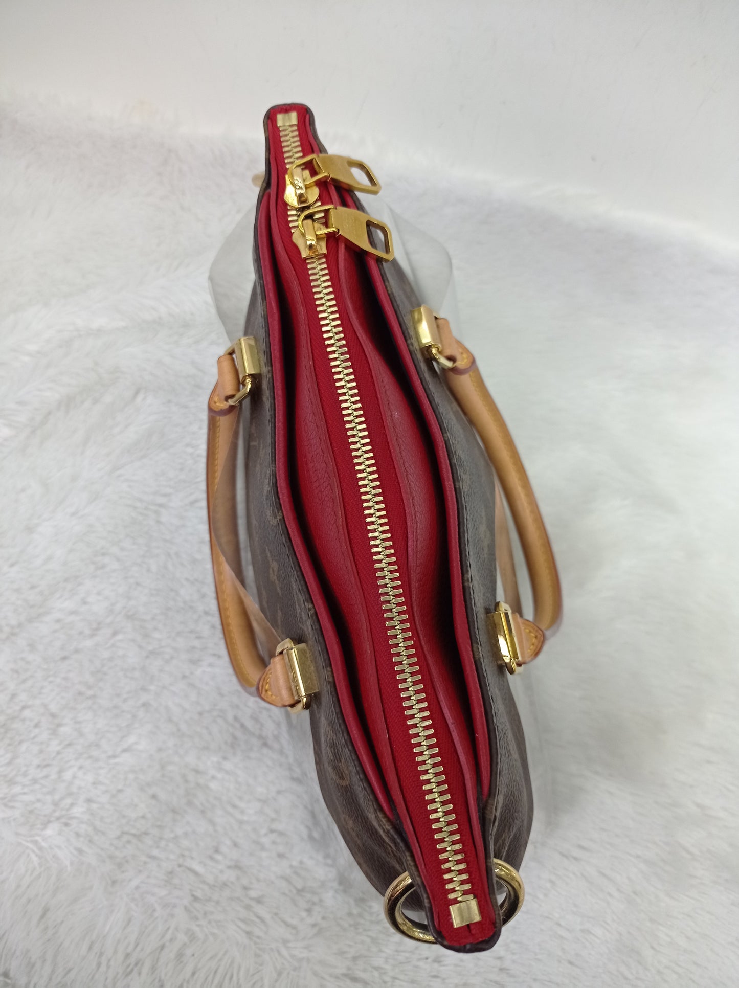 LV Pallas BB Monogram Cerise