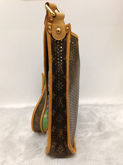 LV Musette Perforated Verde Monogram Green