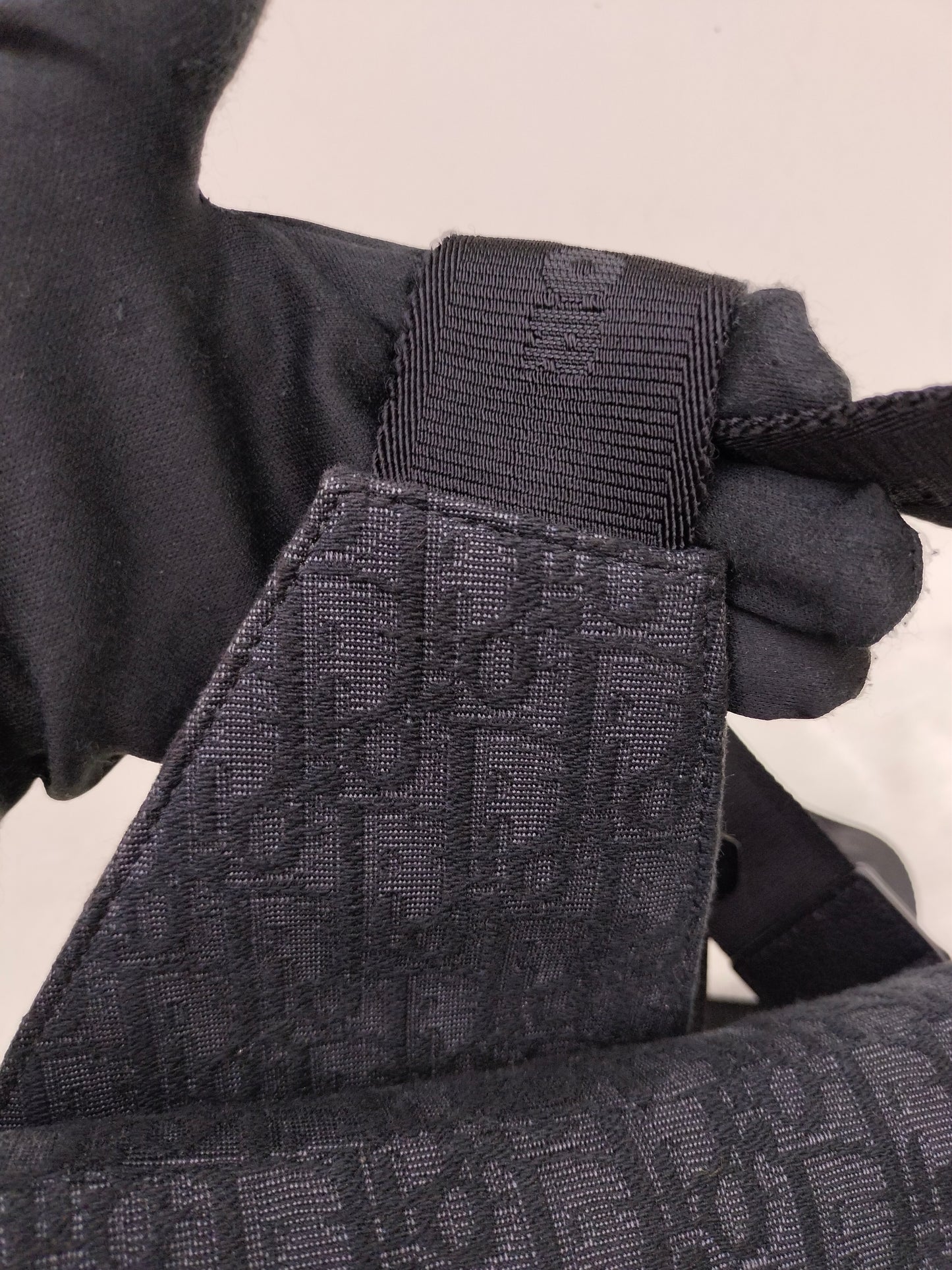 Dior Saddle Men Oblique Jacquard Black 2023