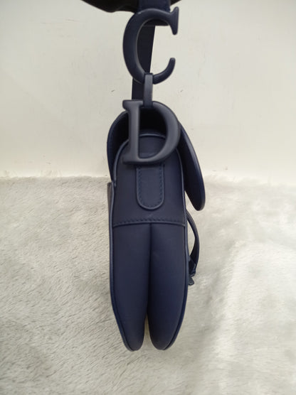 Dior Saddle Medium Ultra Matte Blue 2020