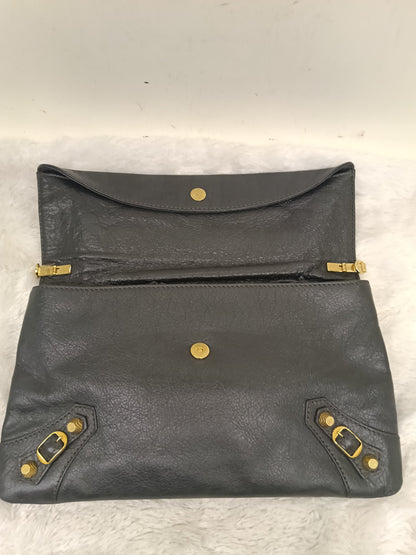 Balenciaga Envelope Clutch Giant Gris GHW 2015
