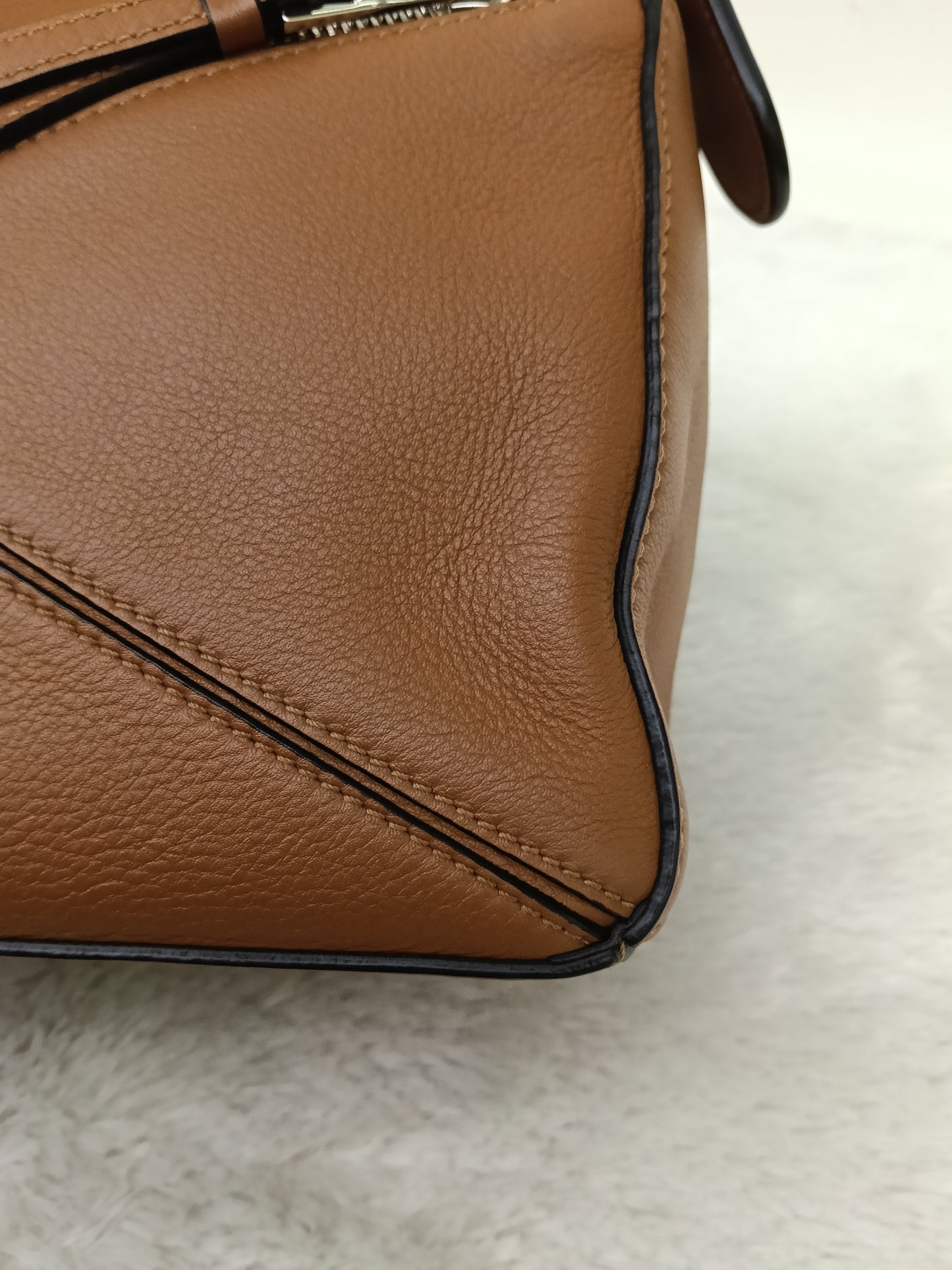 Loewe Puzzle Small Tan SHW 2020