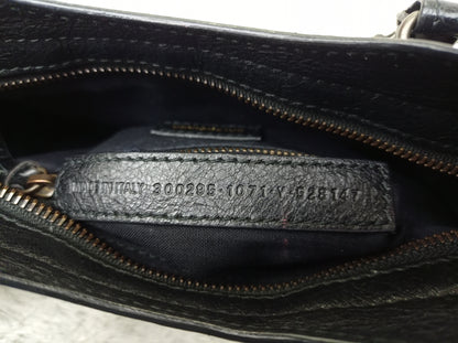 Balenciaga Mini City Classic Graffiti Black Bleu Violet RGHW 2018