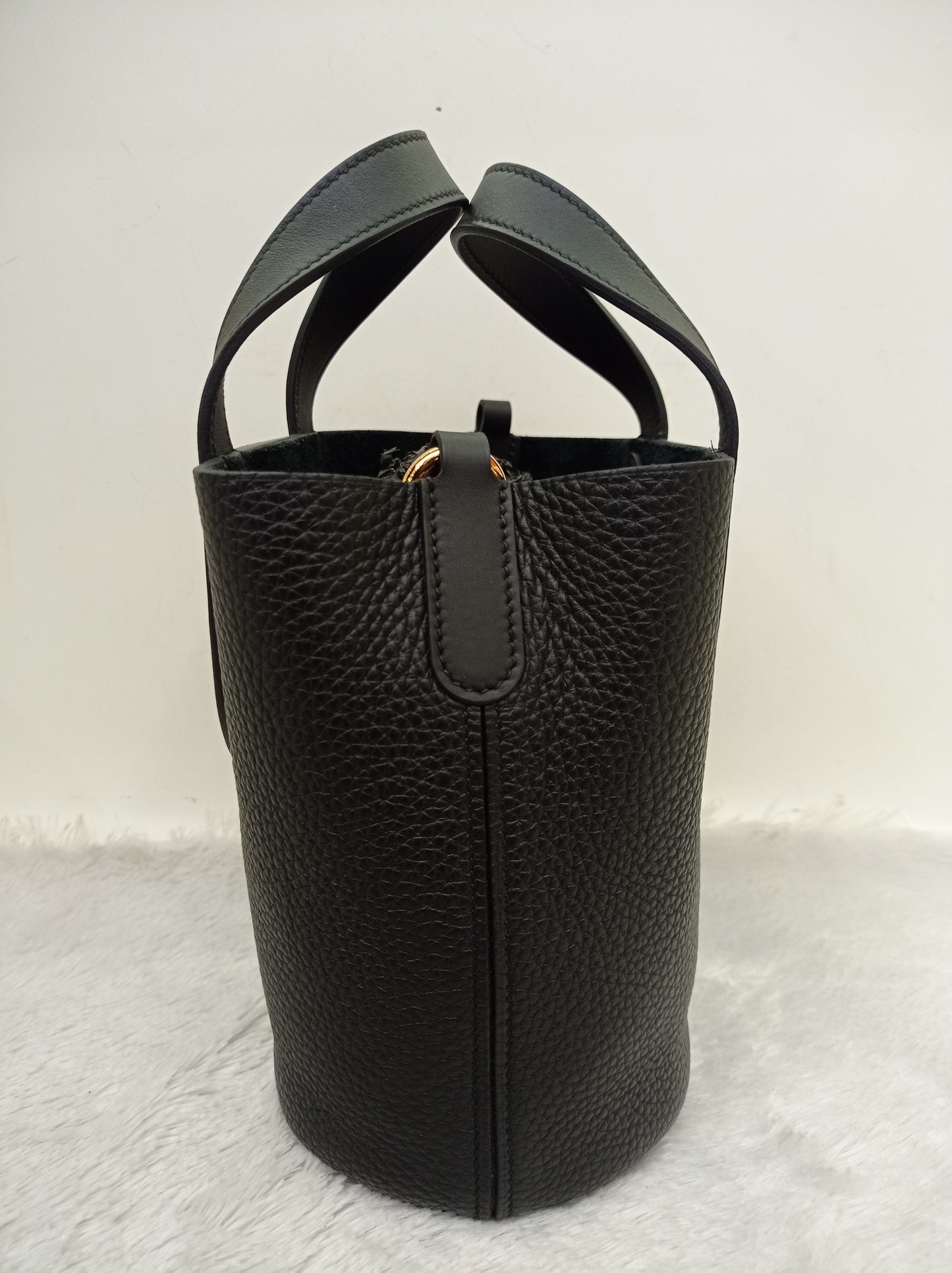 *LikeNew* Hermes In The Loop 18 Clem Swift Noir GHW #W