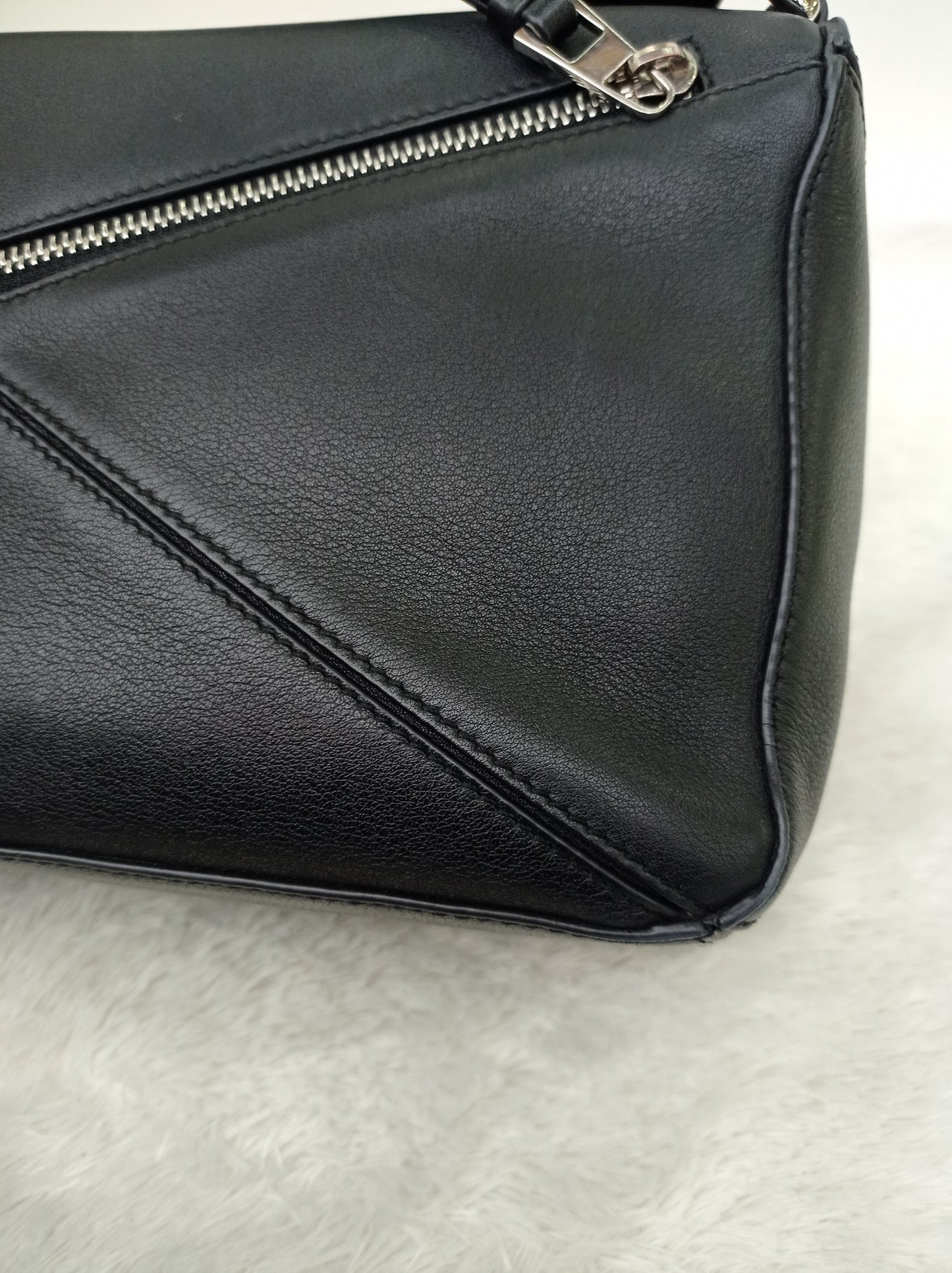 Loewe Puzzle Small Black SHW 2017