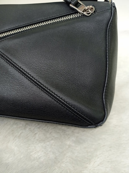 Loewe Puzzle Small Black SHW 2017