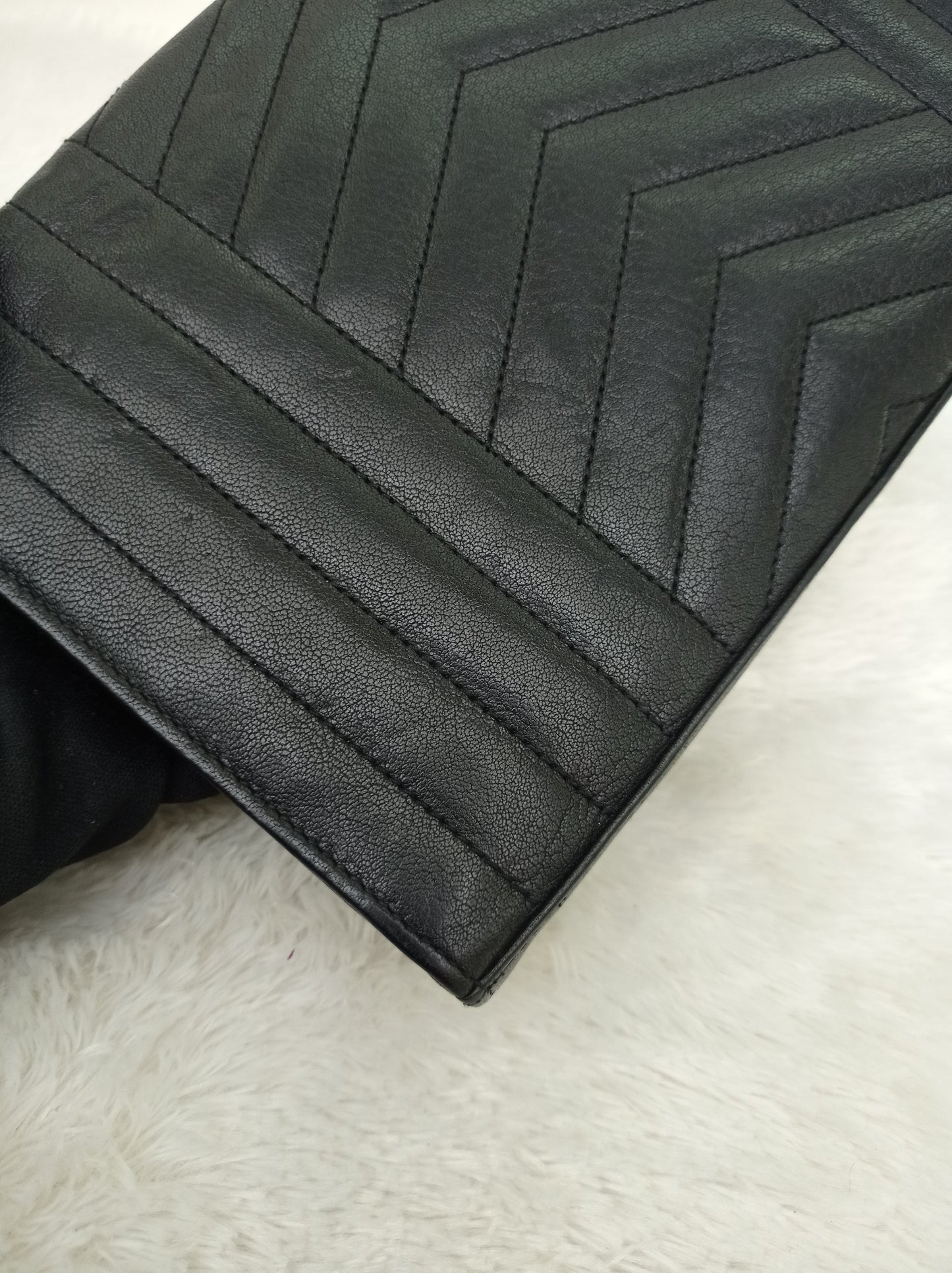 YsL WOC 22 Monogram Calfskin Black RHW 2016