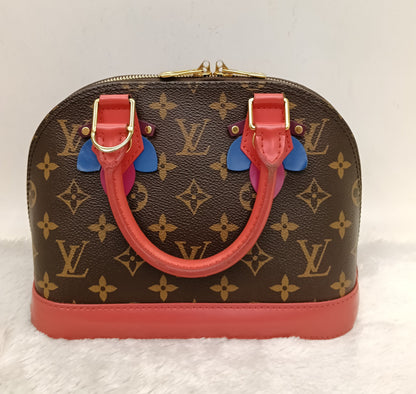 LV Alma BB Monogram Totem Flamingo 2015