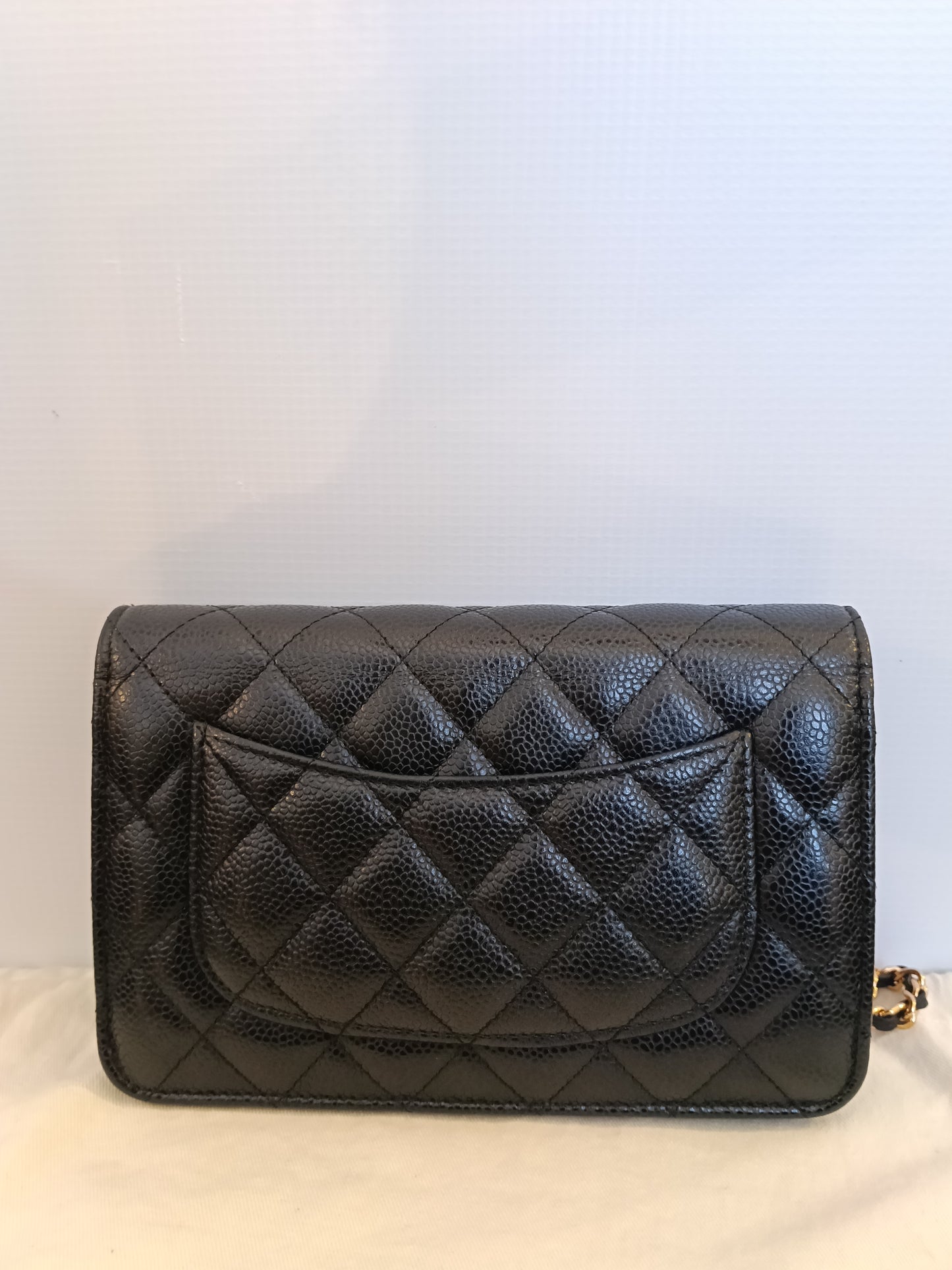 Chanel WOC Caviar Black GHW #29