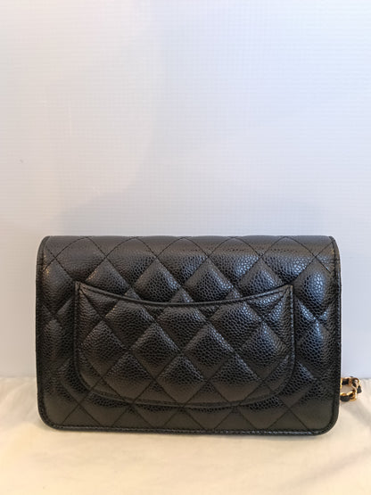 Chanel WOC Caviar Black GHW #29