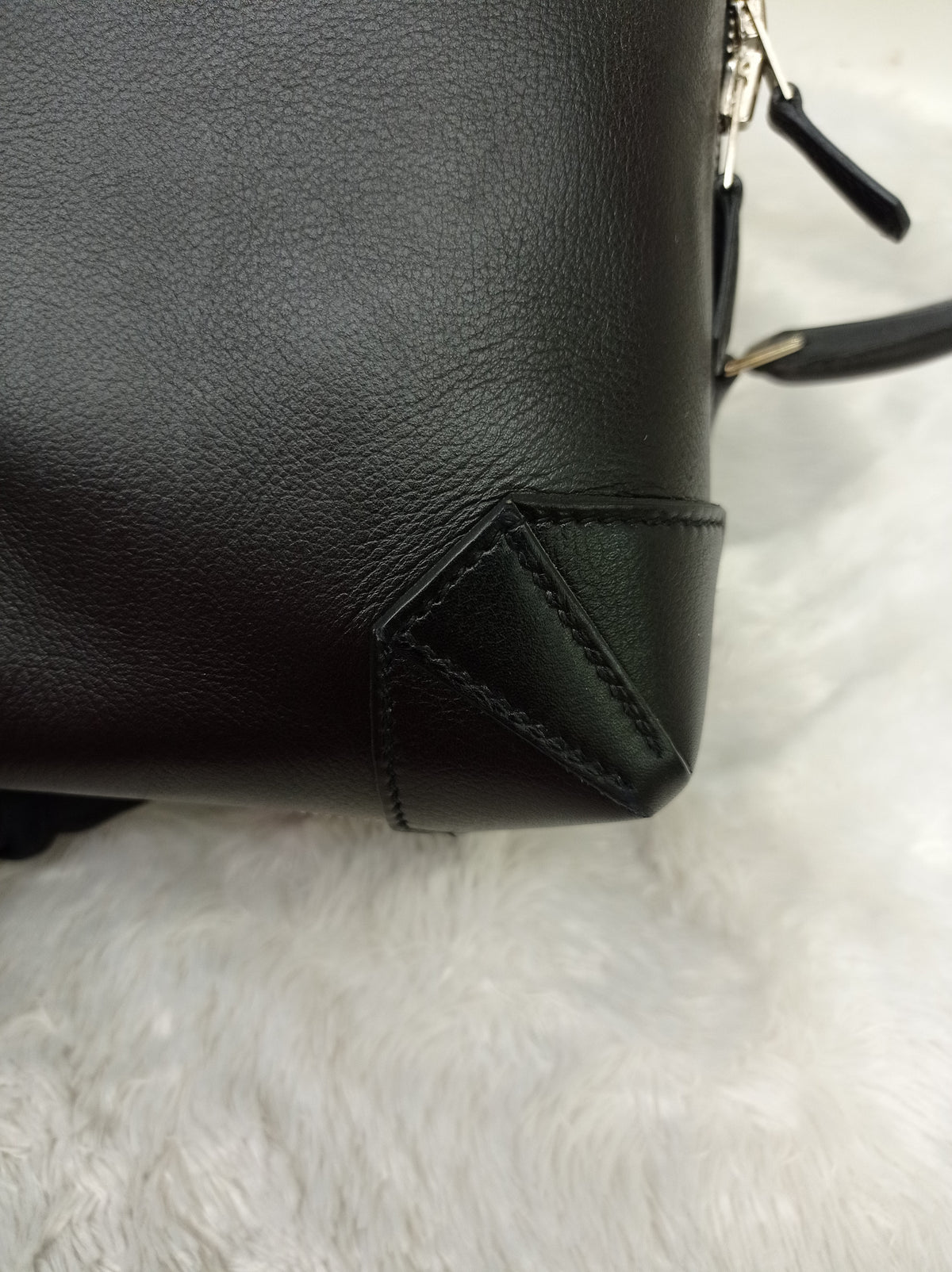 Hermes Sac Maxibox 29 Evergrain Noir PHW #T