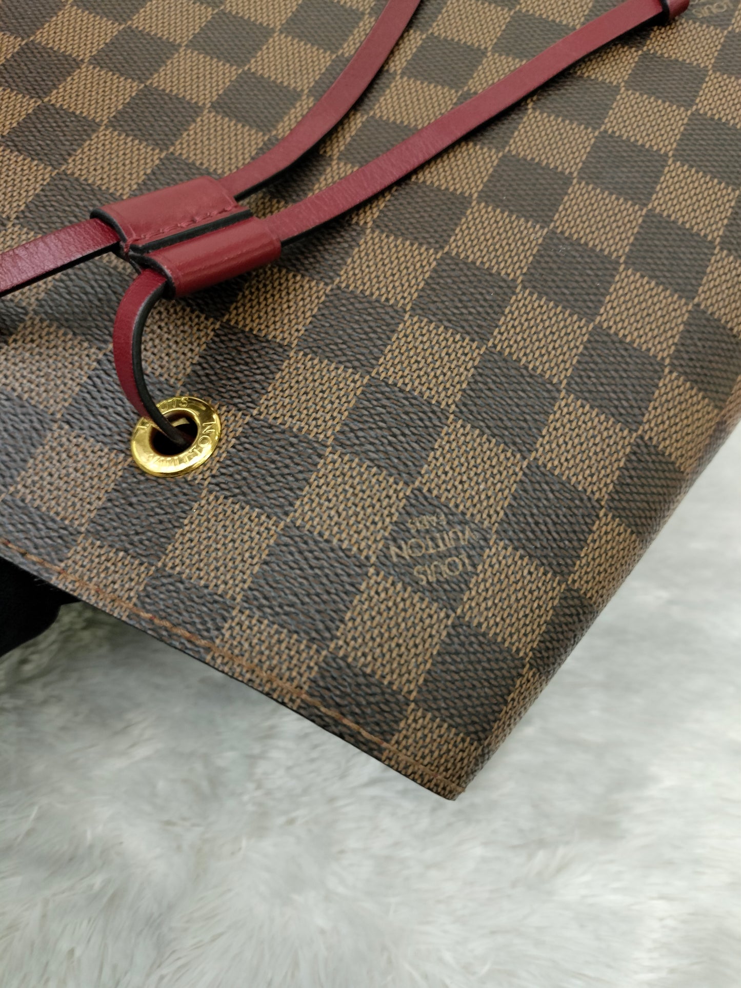 LV Neo Noe MM Damier Cherry Berry 2020