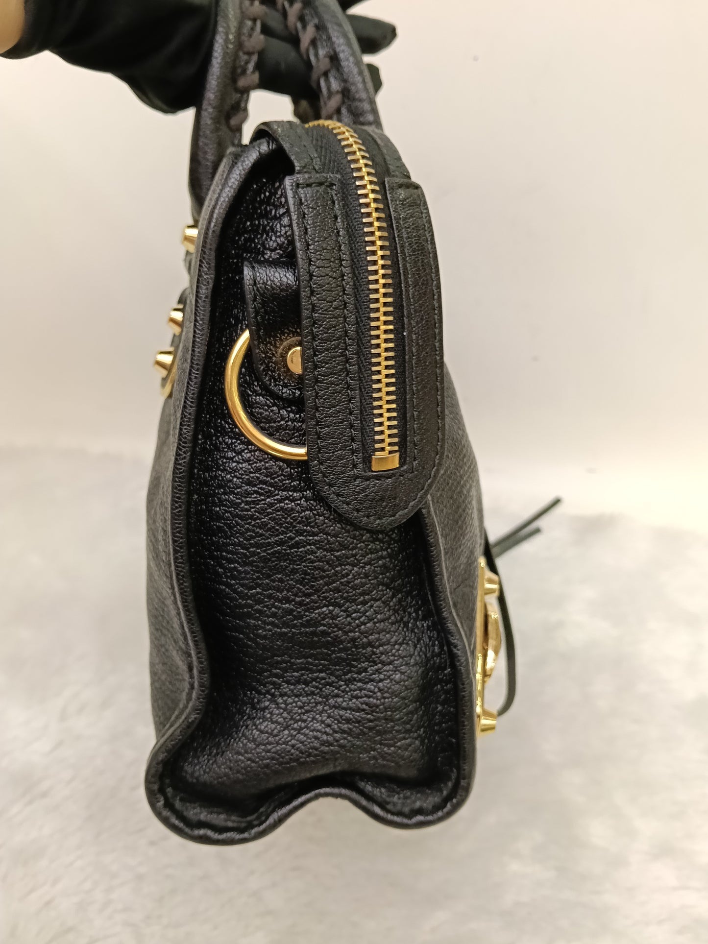Balenciaga Small City Edge Black GHW 2016