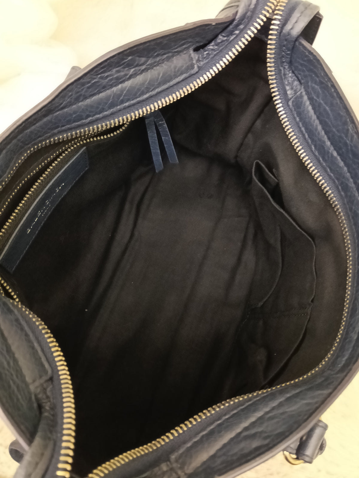 Balenciaga Small City Classic Blue Nuit SHW 2018
