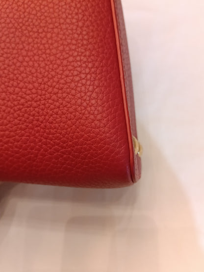 LV Capucines Mini Taurillon Scarlet 2020