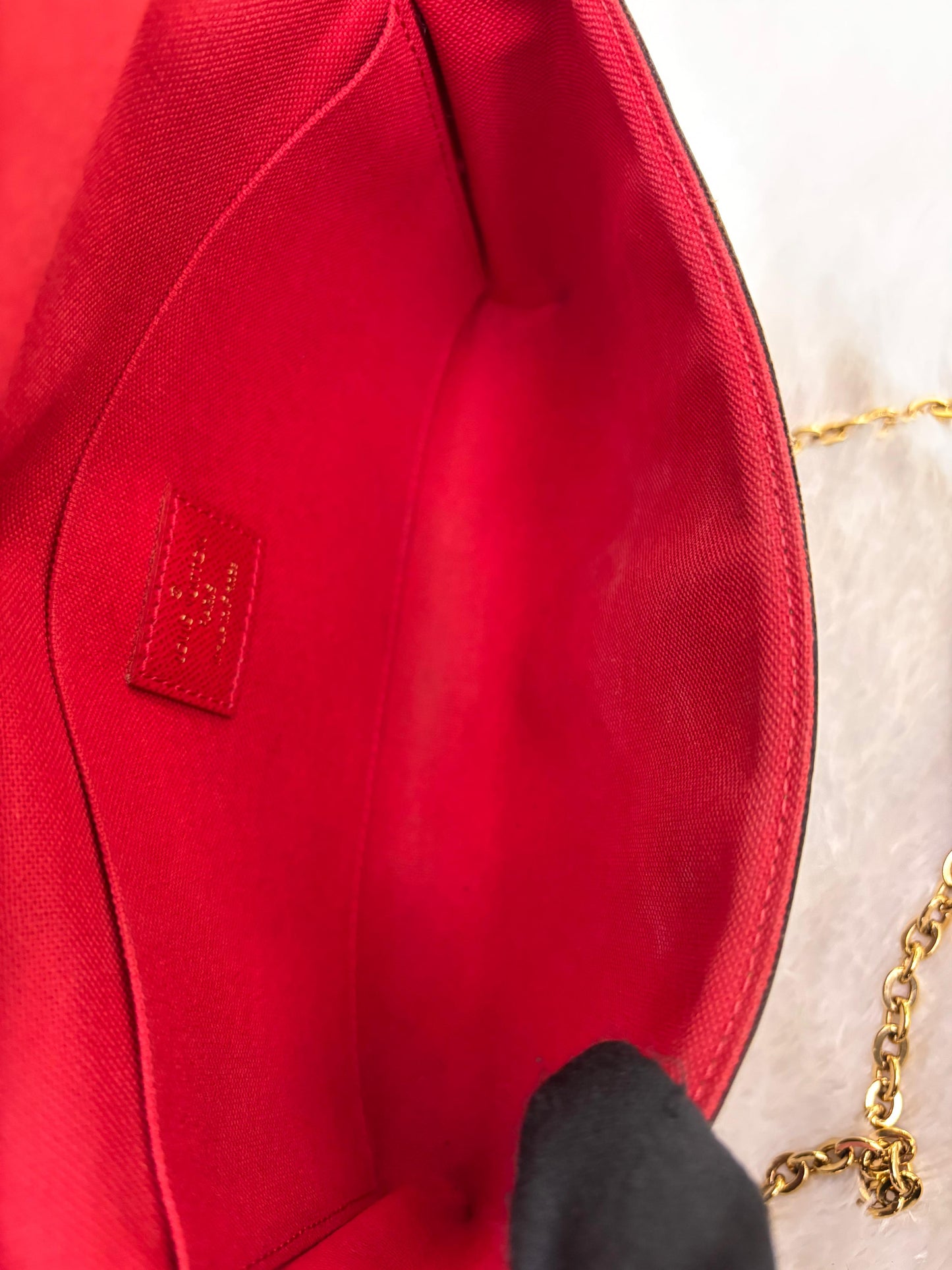 LV Pochette Felicie GM Damier 2019