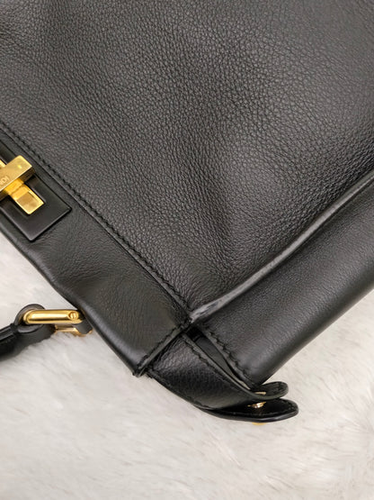 Fendi Peekaboo Reguler Black GHW