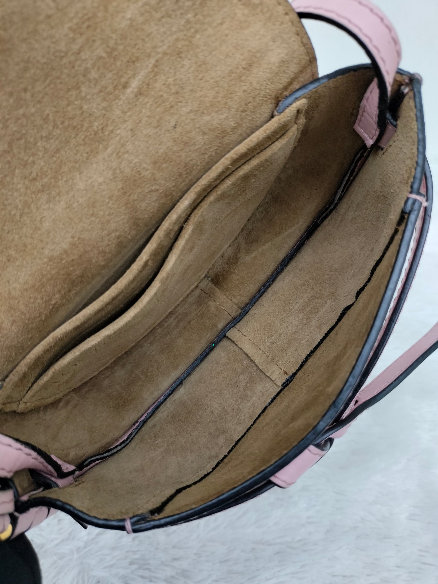 Loewe Gate Mini Grained Pink GHW 2019