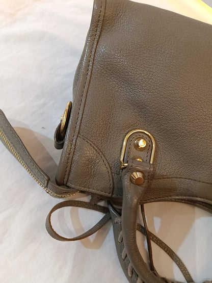 Balenciaga Mini City Edge Mink Grey GHW 2018