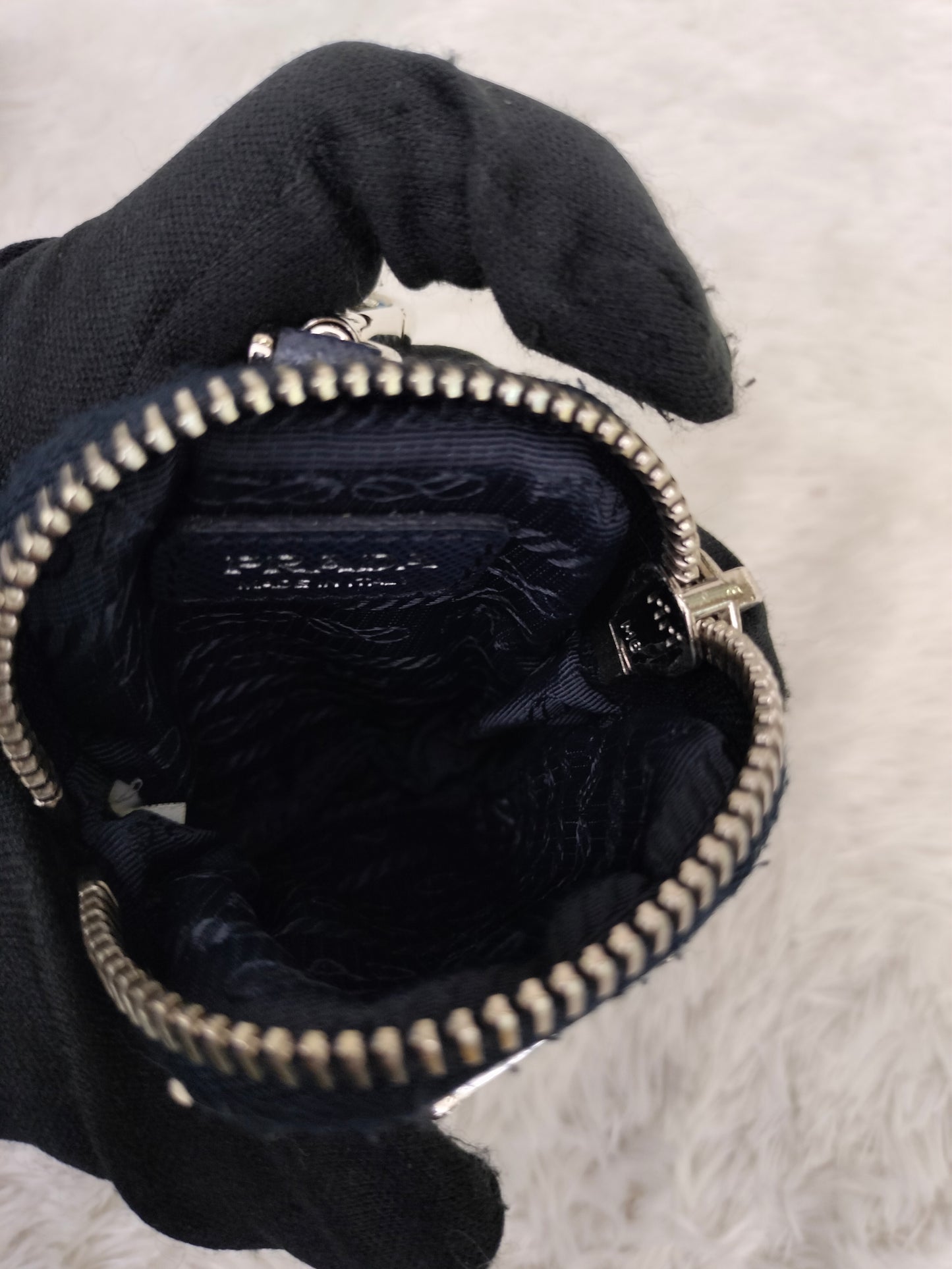 Prada Multi Pochette Re Edition Nylon Navy SHW