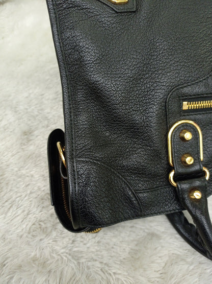 Balenciaga Reguler City Edge Black GHW 2016