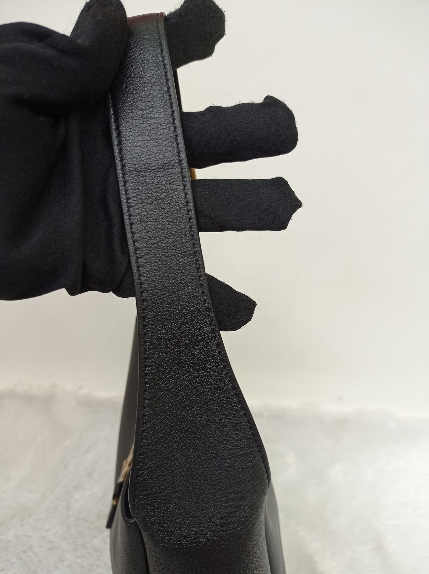 YsL Le 5 A 7 Supple Small Calfskin Black GHW 2024