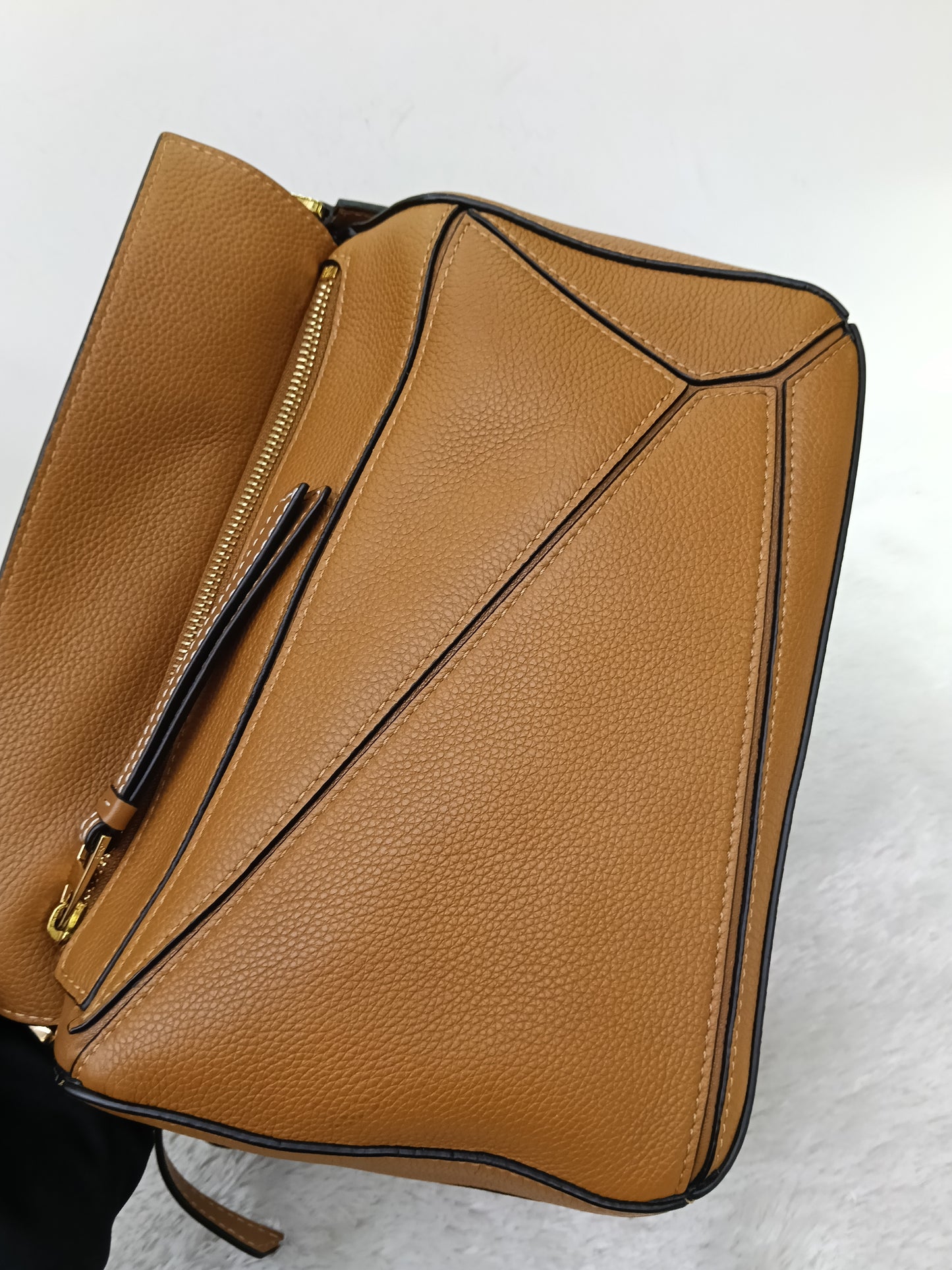 Loewe Puzzle Small Grained Light Caramel GHW 2019