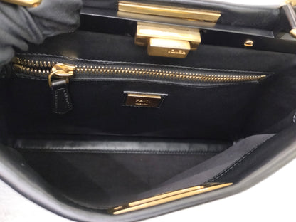 Fendi Peekaboo Reguler Black GHW