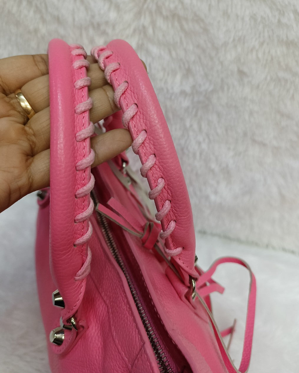 Balenciaga Small City Pink SHW 2017