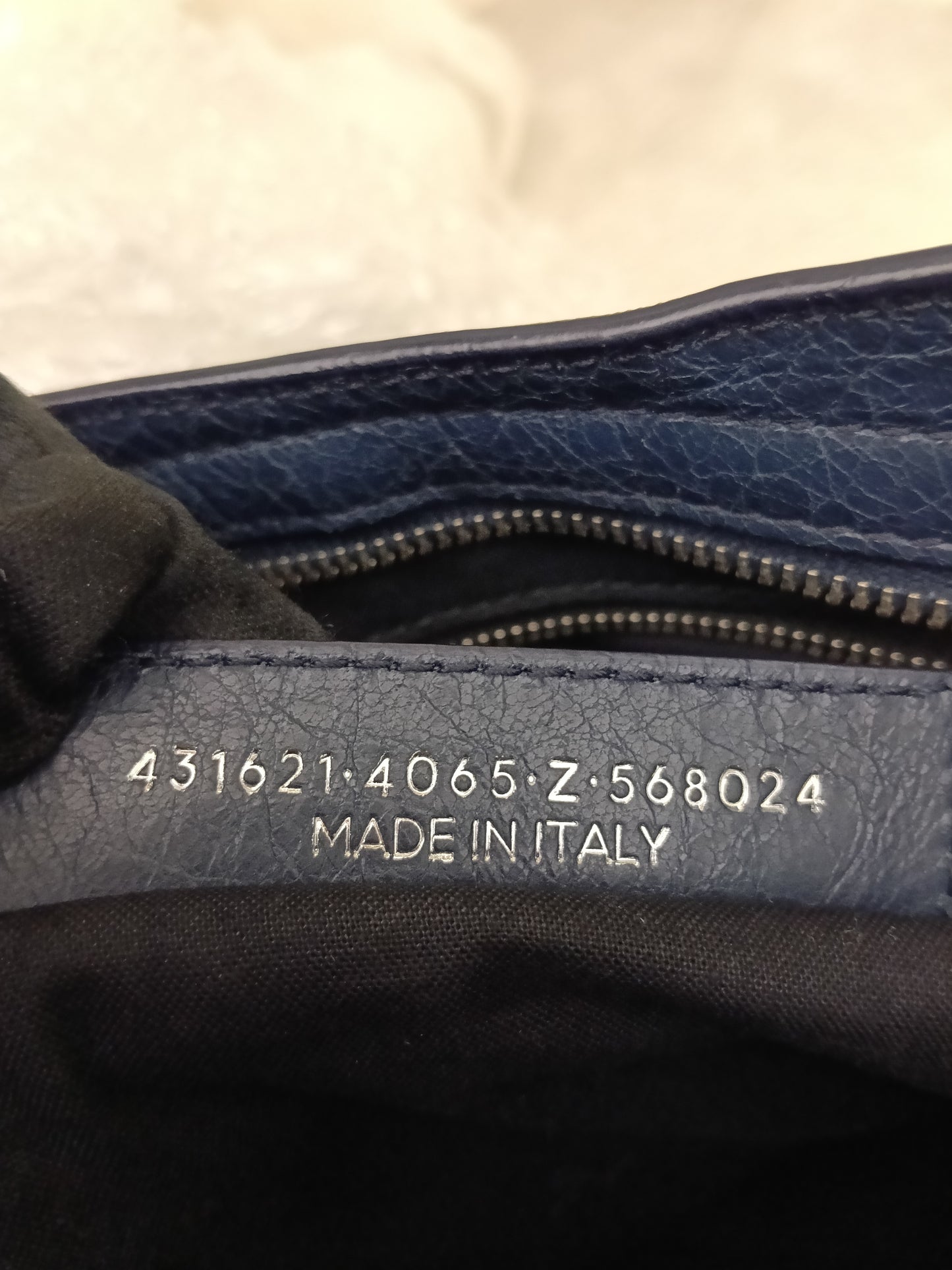 Balenciaga Small City Classic Blue Nuit SHW 2018