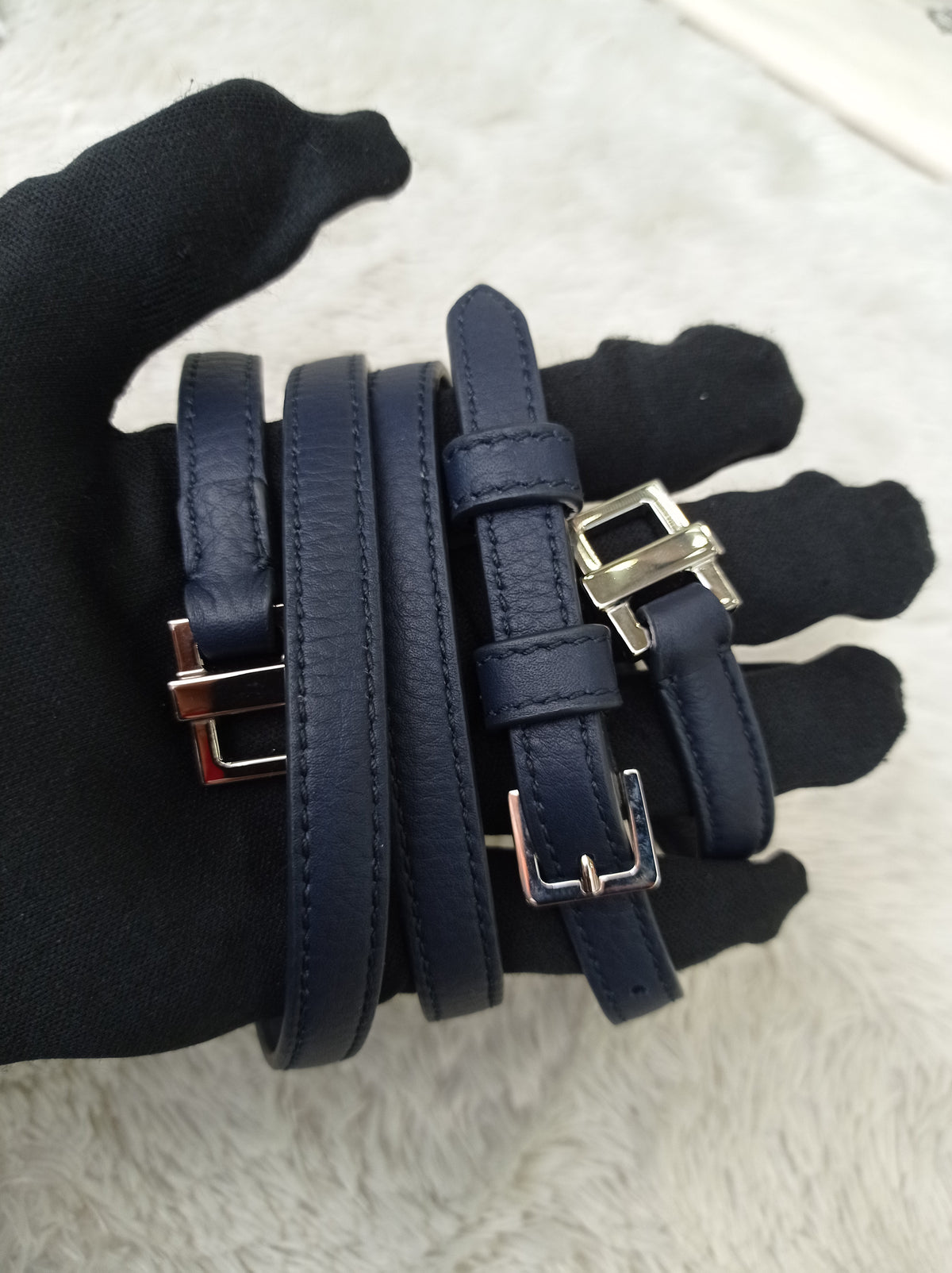 Loro Piana Extra Pocket L27 Grained Dark Navy SHW
2018
