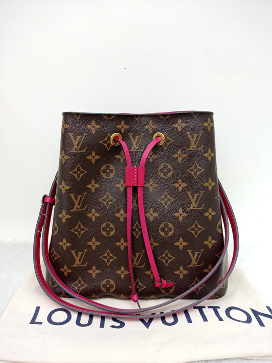 LV Neo Noe MM Monogram Freesia 2018