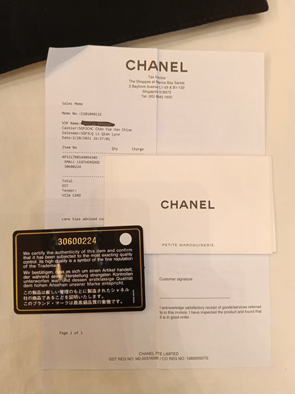 Chanel Boy WOC Caviar Black GHW #30