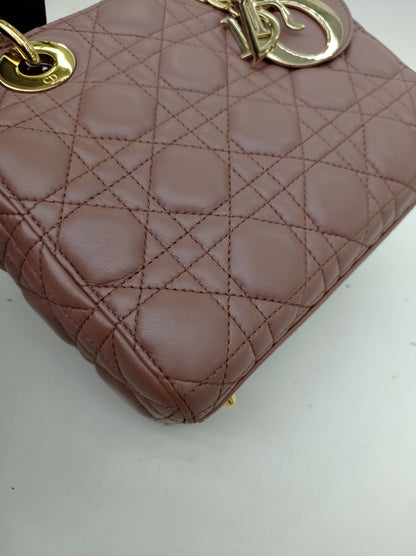 Lady Dior Small Lamb Fard GHW 2018
