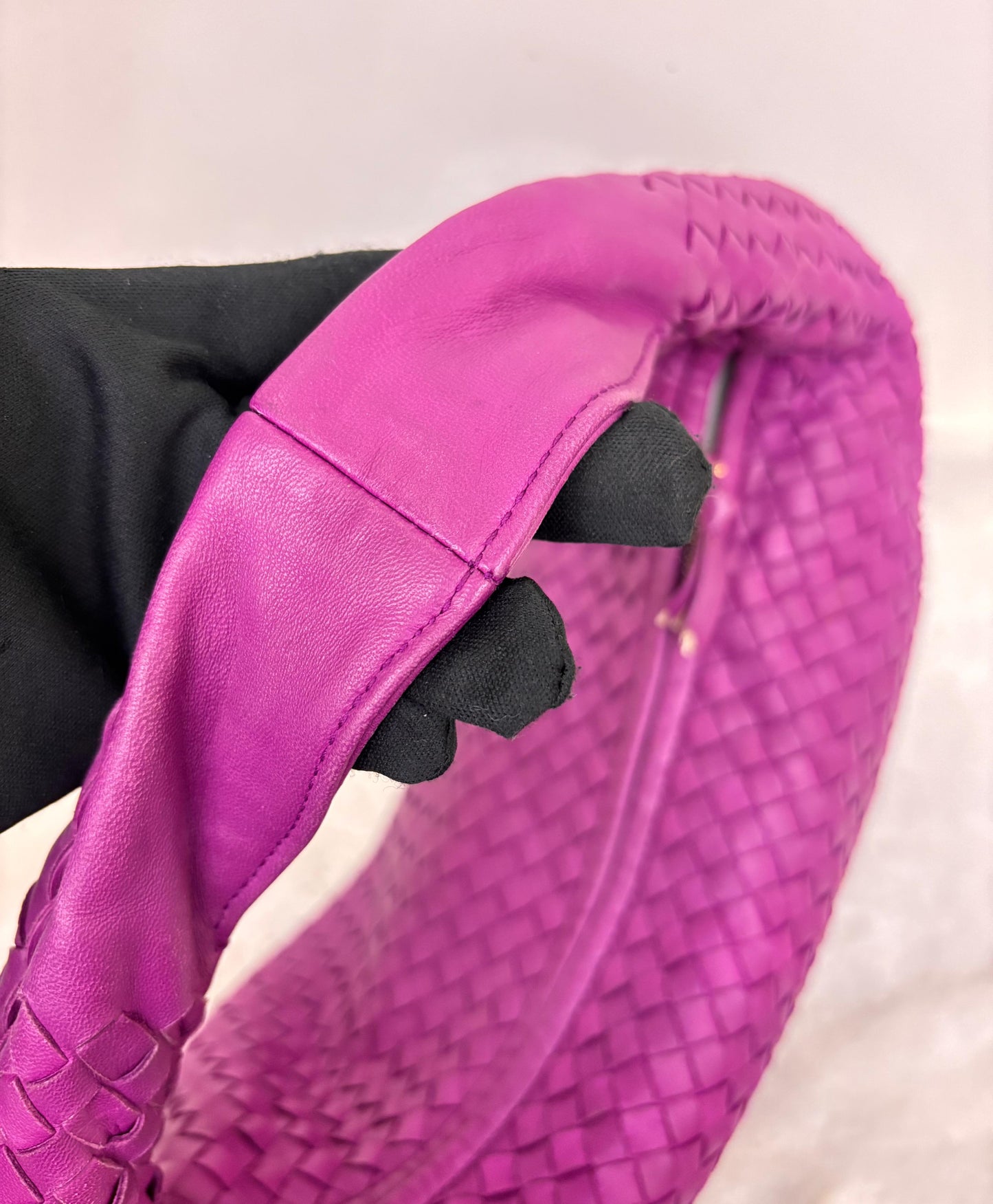Bottega Veneta Hobo Medium Purple GHW 2009