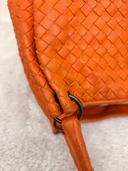 Bottega Veneta Parachute Intrecciato Tote Orange RHW 2011