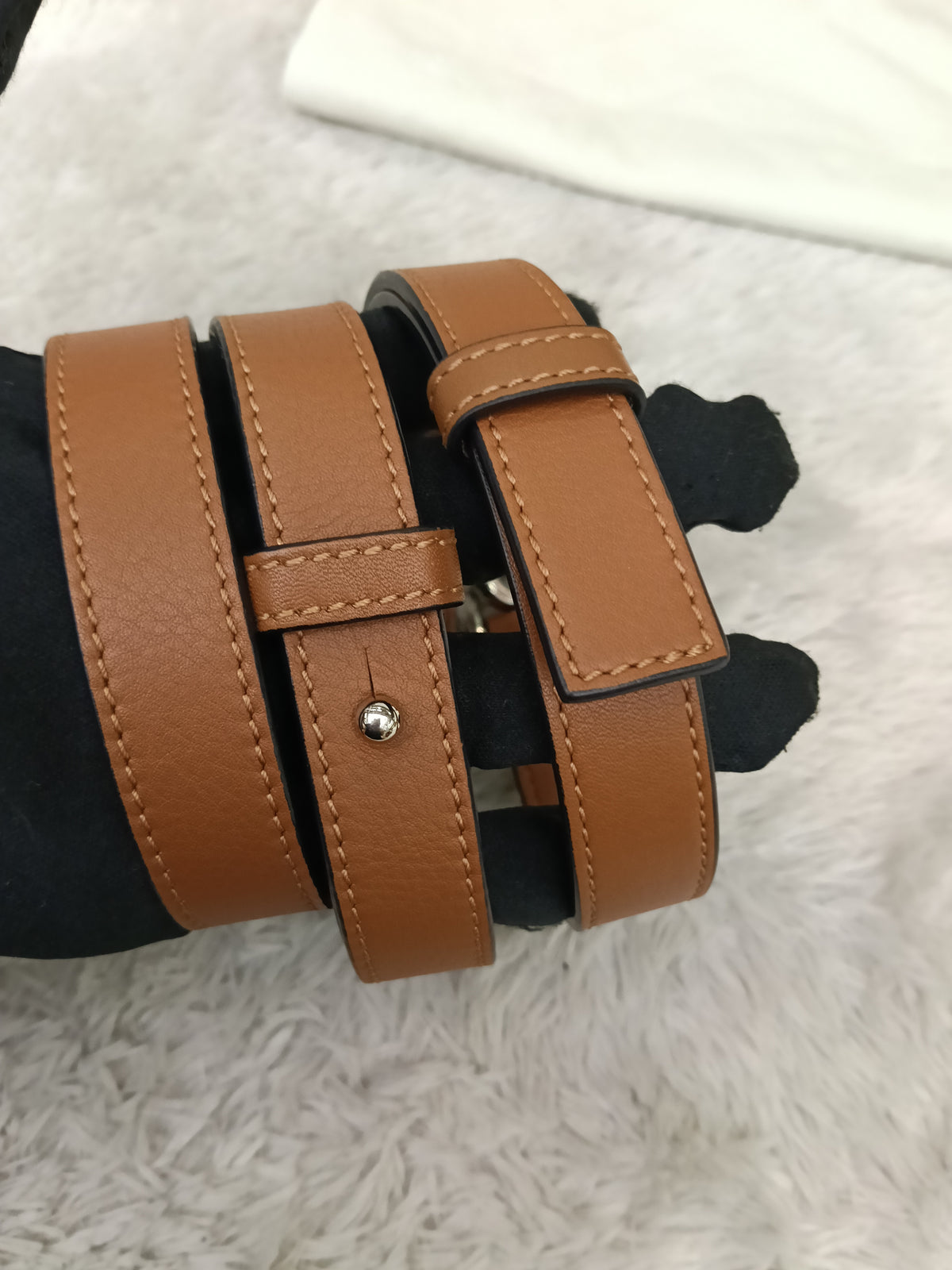 Loewe Puzzle Small Calfskin Tan SHW 2020