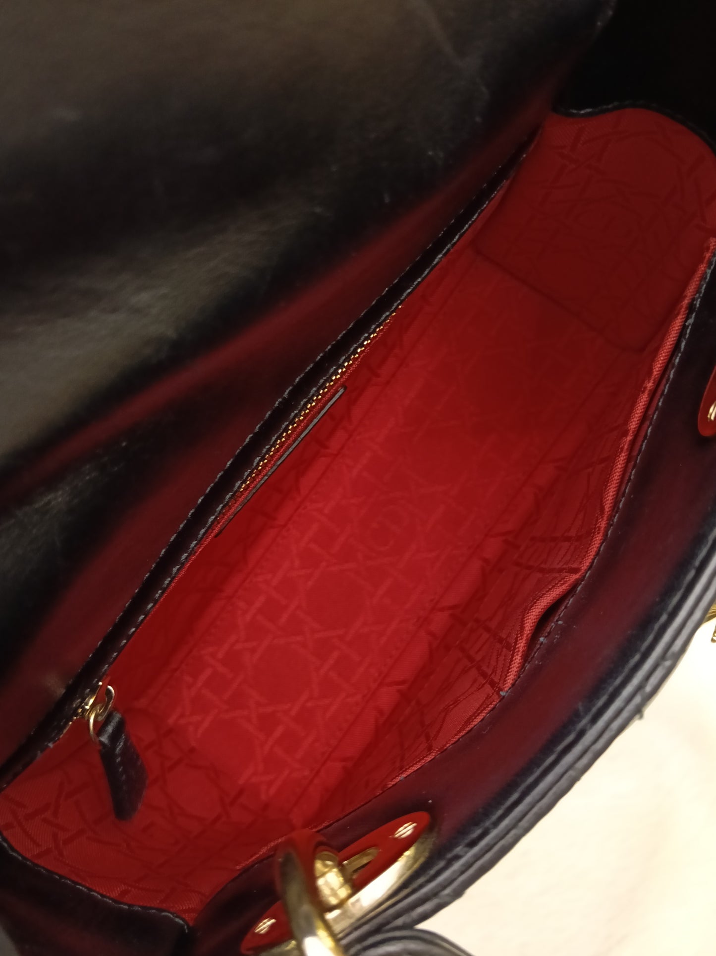 Lady Dior Small Lamb Black GHW 2018