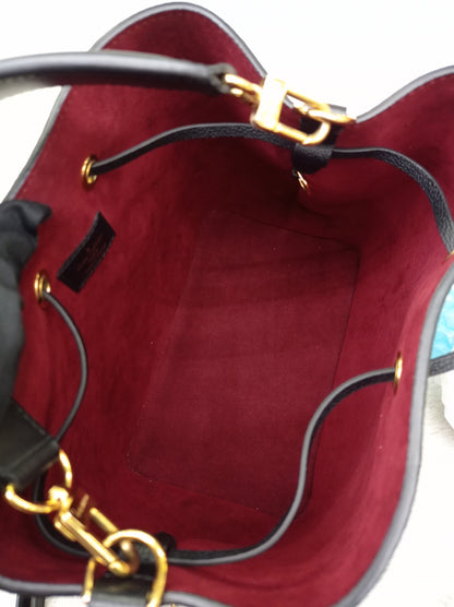 LV Neo Noe MM Monogram Empreinte Noir Creme (CHIP)