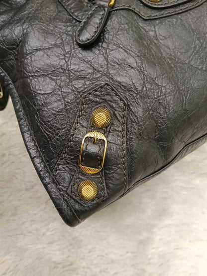 Balenciaga Small City Giant Grey GHW 2016