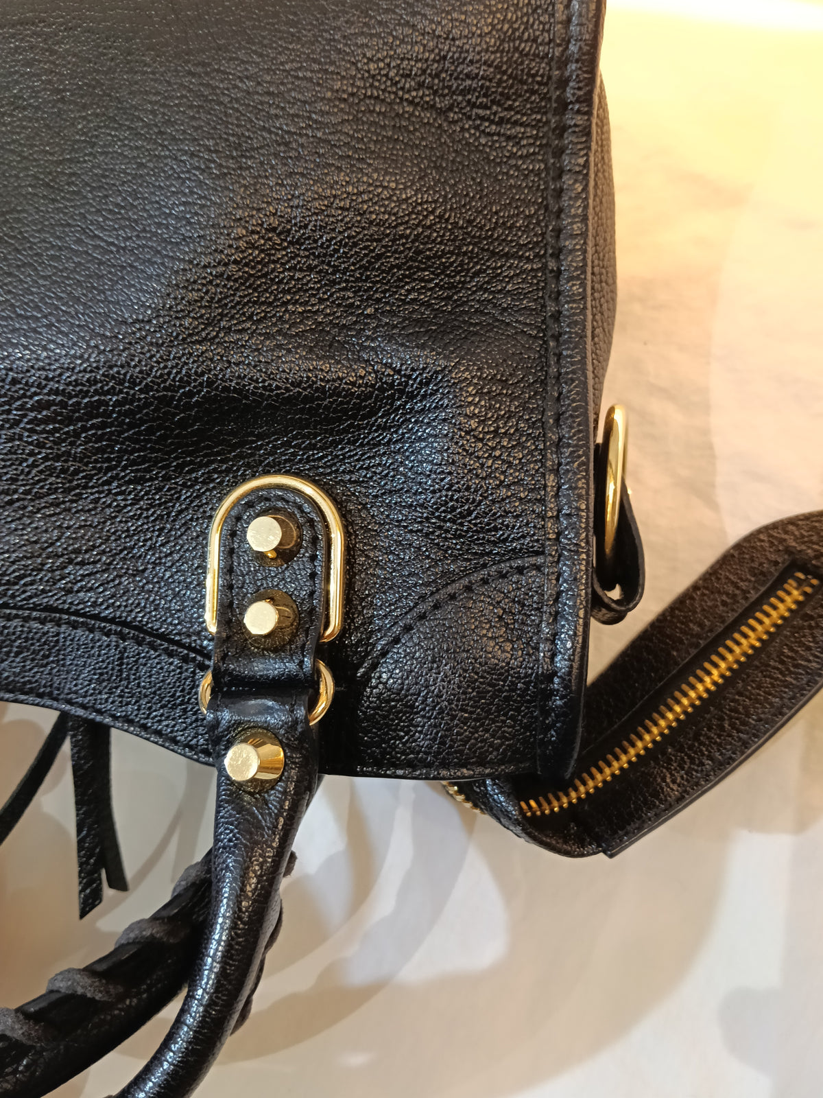 Balenciaga Mini City Edge Black GHW 2020